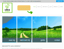 Tablet Screenshot of ideacompany.nl